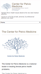 Mobile Screenshot of centerforpelvicmedicine.com